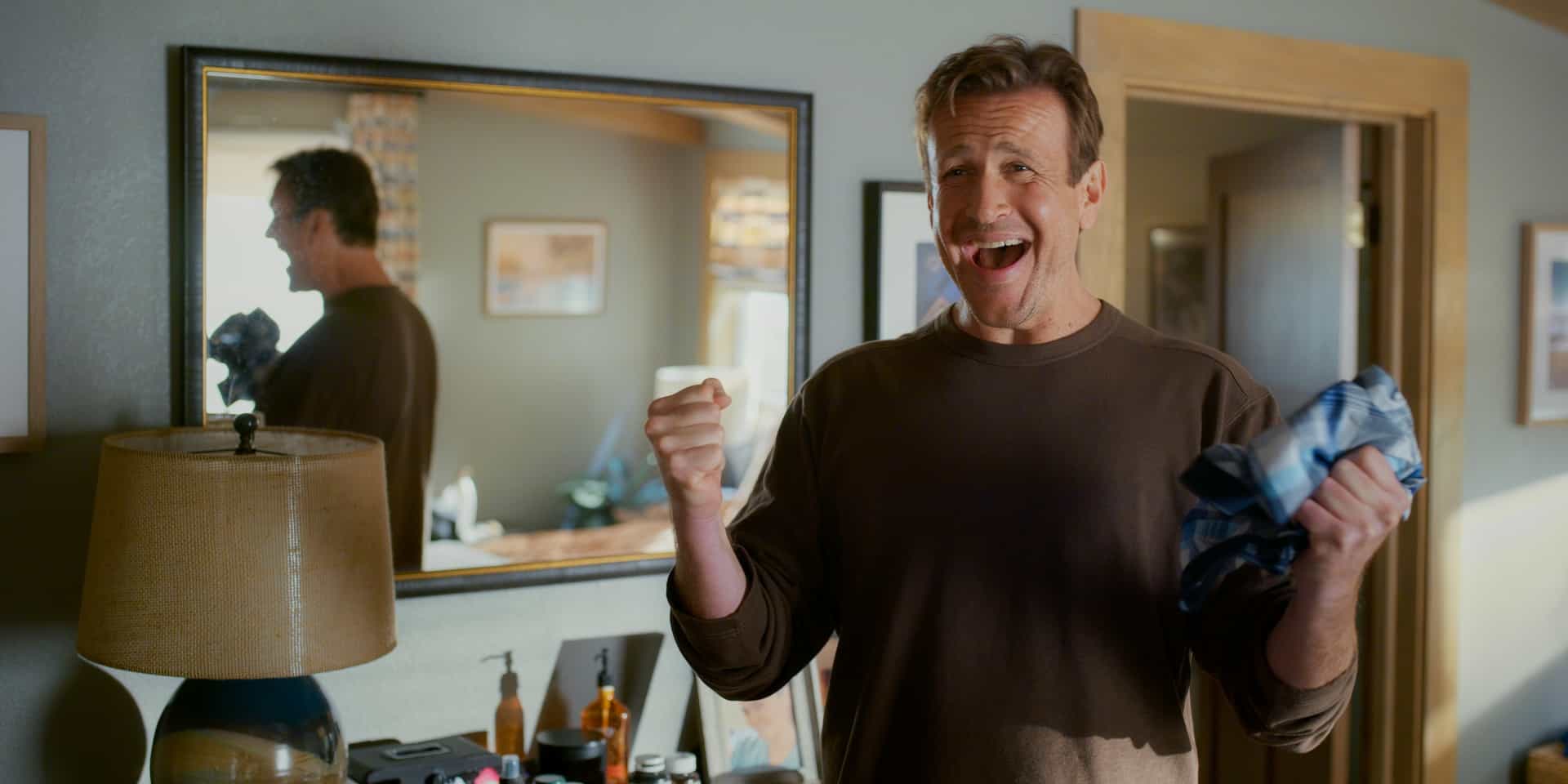 Jason Segel in "Shrinking," now streaming on Apple TV.