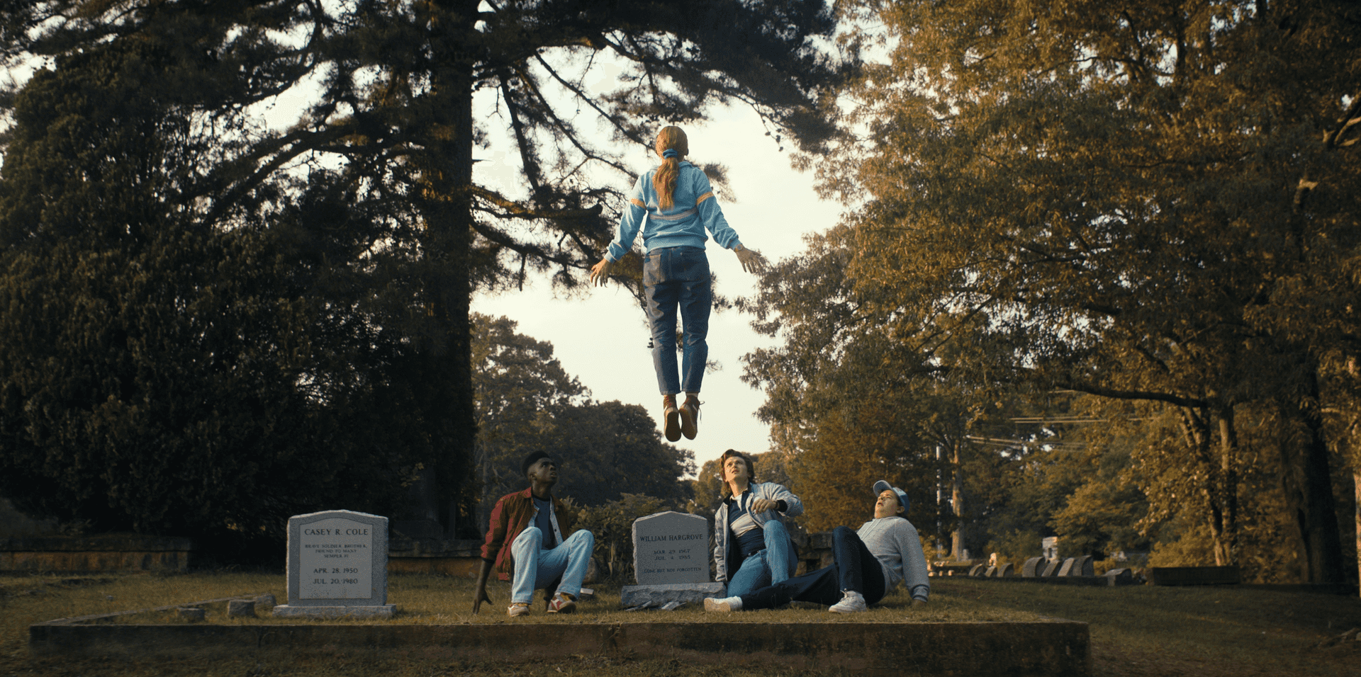 Stranger Things Season 4 Episode 4 Max Flying