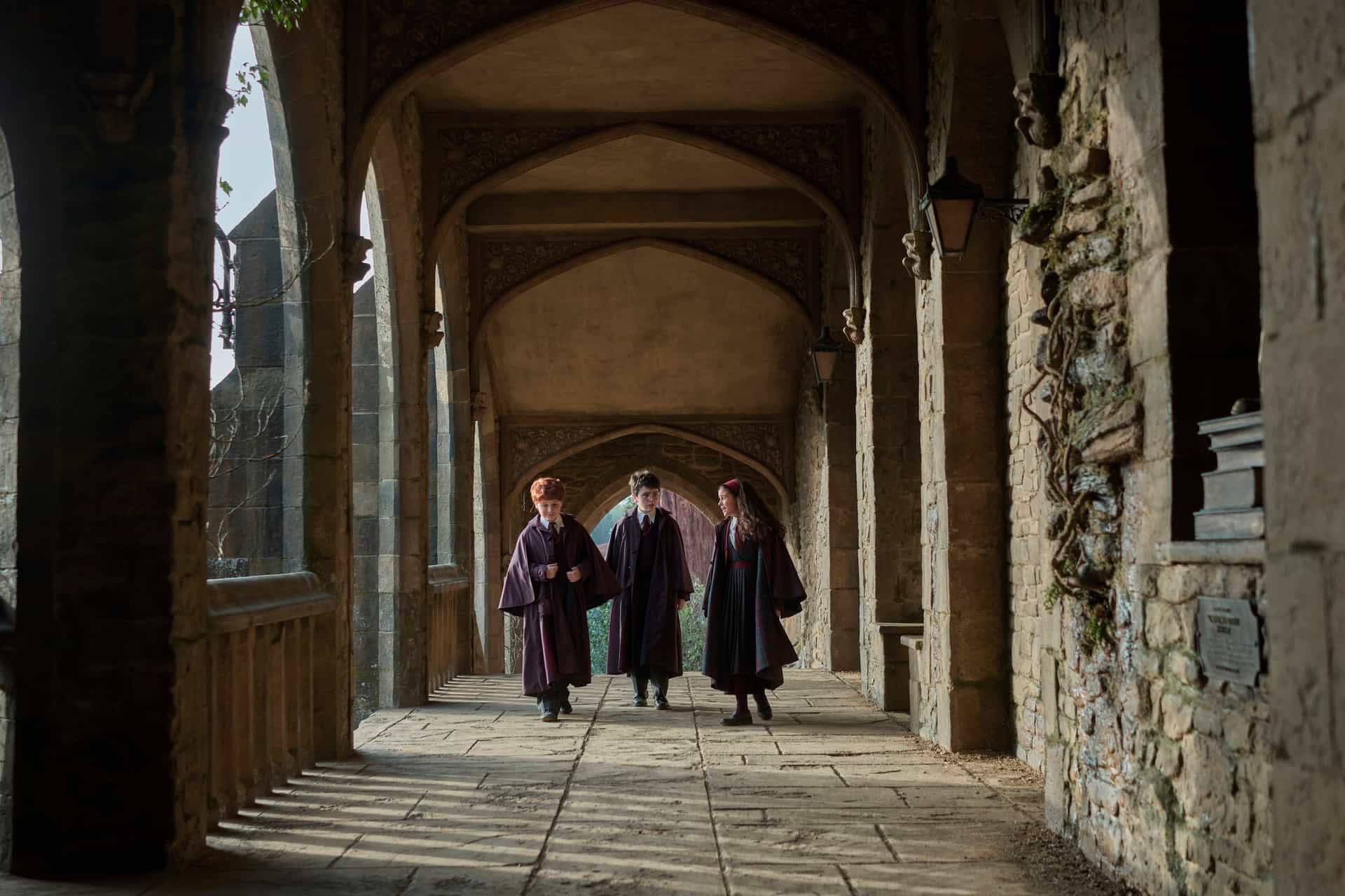 Alastair Stout, Dominic McLaughlin and Arabella Stanton
Harry Potter and the Philosopher's Stone
