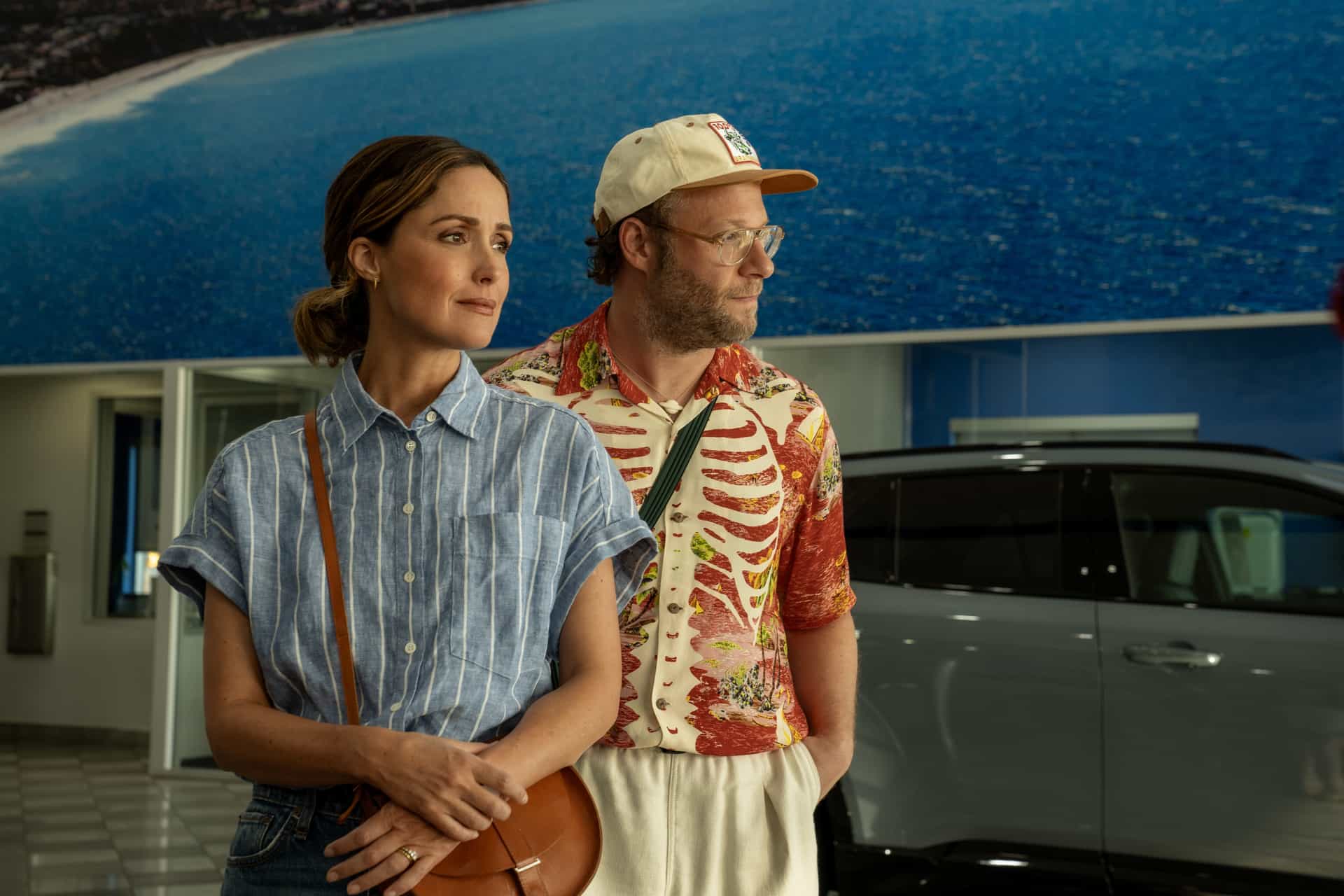 seth rogen and rose byrne in Platonice Apple TV+