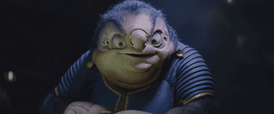 Jumba voiced by Zach Galifianakis in Disney’s live-action LILO & STITCH. Photo courtesy of Disney. © 2025 Disney Enterprises Inc. All Rights Reserved.