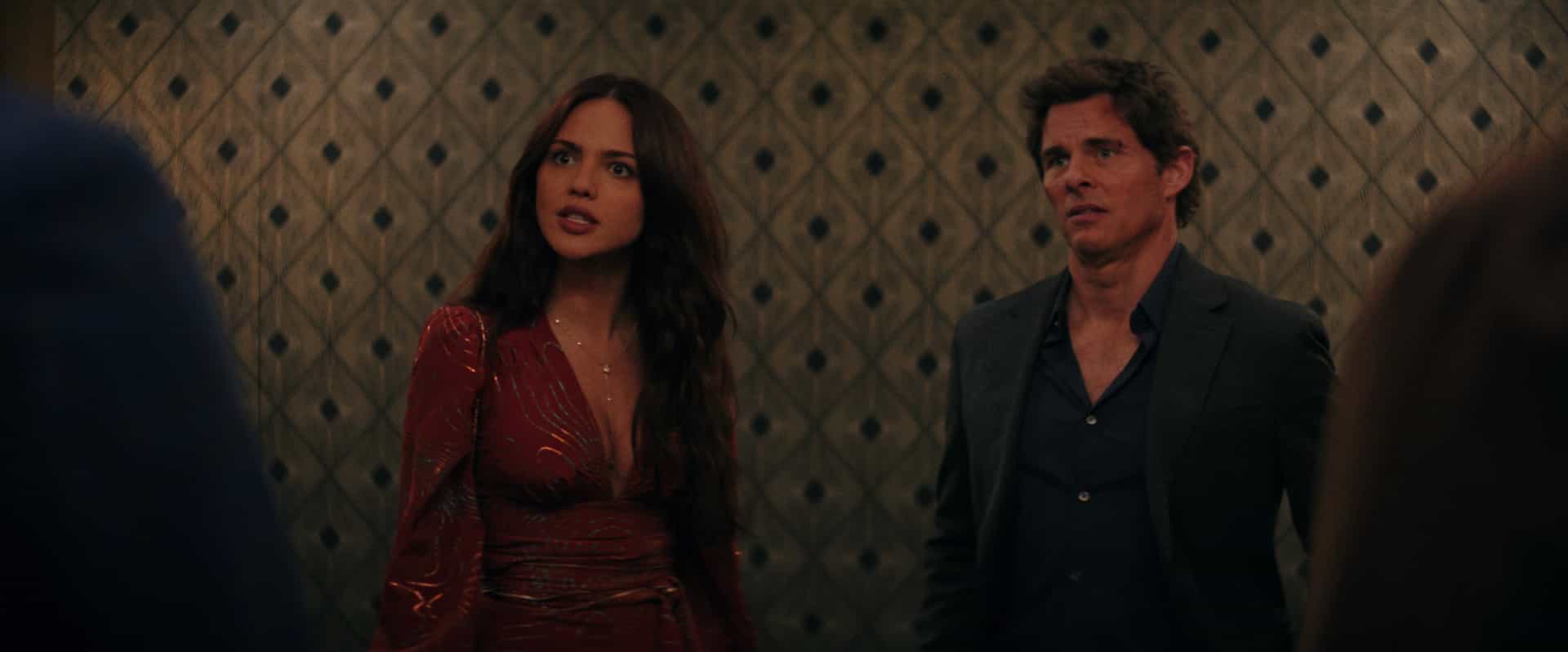James Marsden and Eiza González in "Mike & Nick & Nick & Alice"