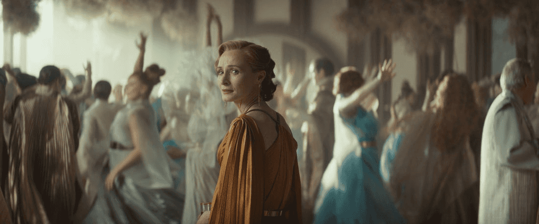Mon Mothma (Genevieve O'Reilly) in Lucasfilm's ANDOR Season 2, exclusively on Disney+. ©2025 Lucasfilm Ltd. & TM. All Rights Reserved.