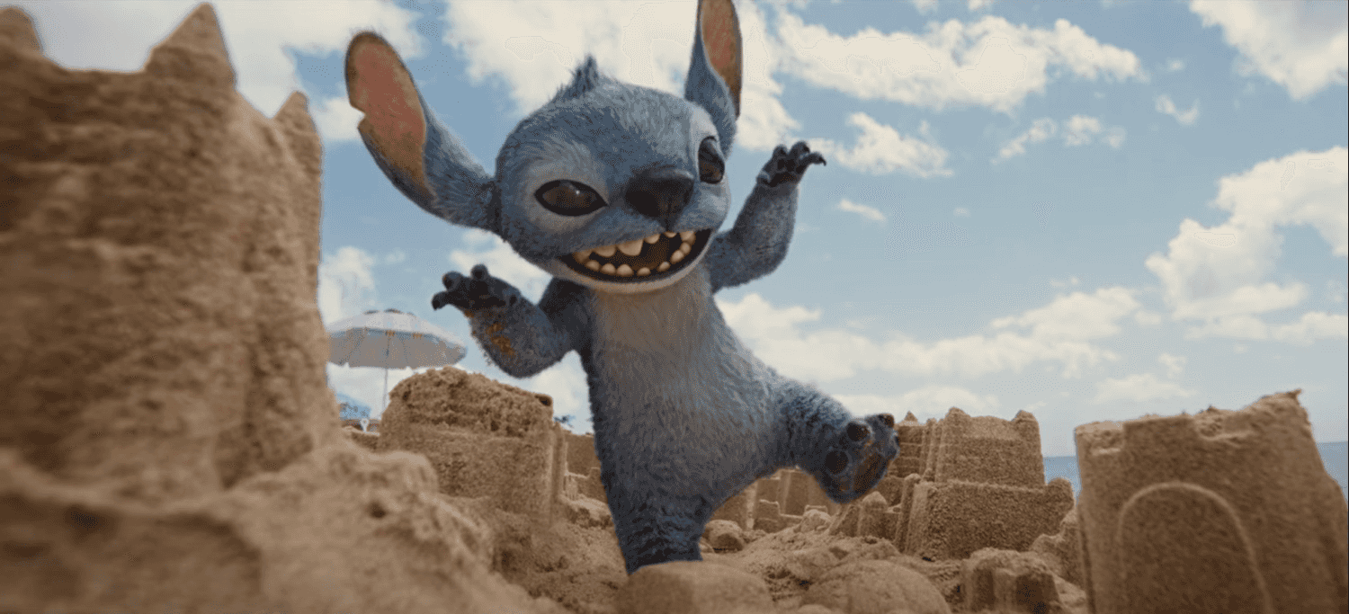 Stitch in Disney’s live-action LILO & STITCH. Photo courtesy of Disney. © 2025 Disney Enterprises Inc. All Rights Reserved.