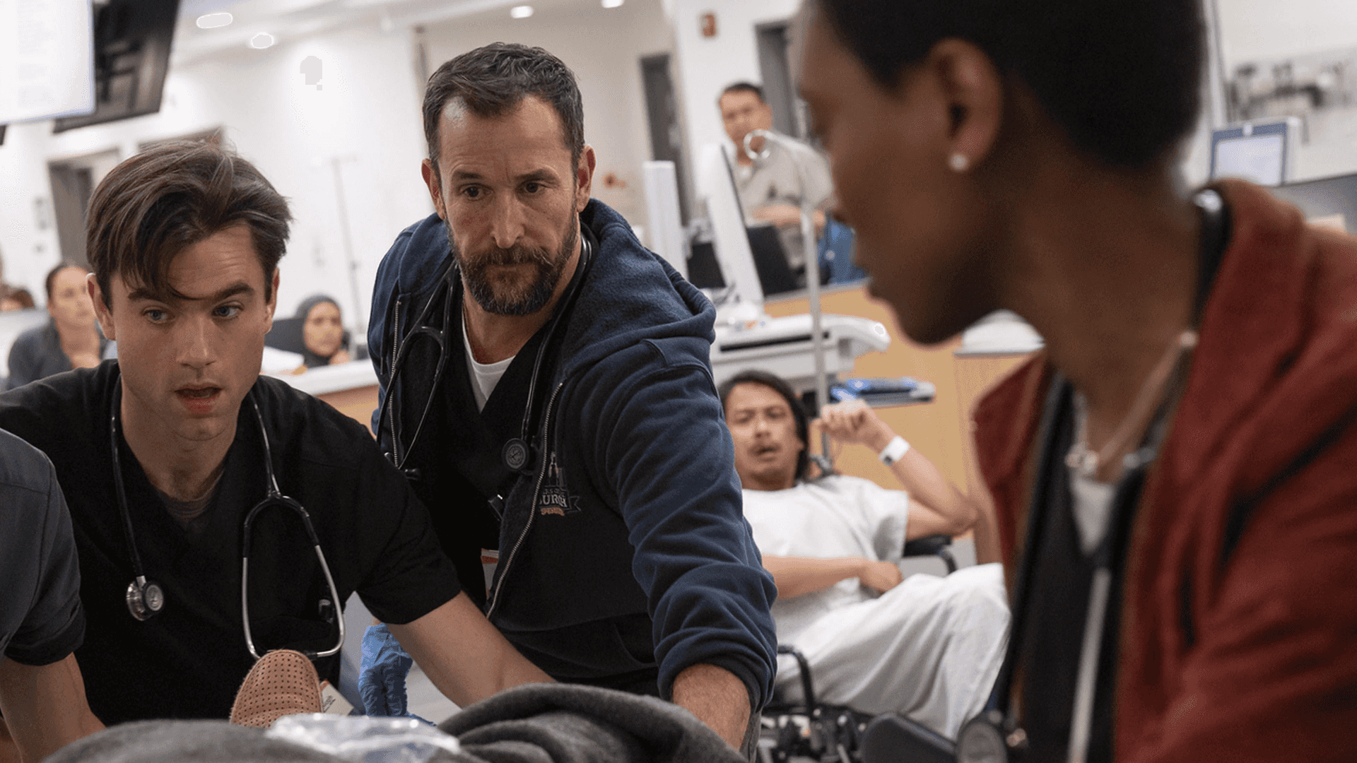 Still from The Pitt Season 4