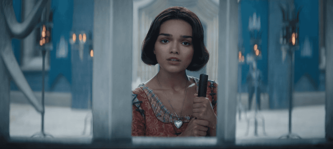 Rachel Zegler as Snow White in DISNEY's live-action SNOW WHITE. Photo courtesy of Disney. © 2024 Disney Enterprises, Inc. All Rights Reserved.