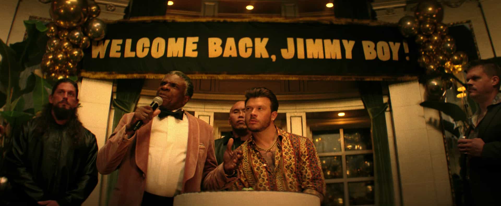 Jimmy Tatro and Keith David in "Mike & Nick & Nick & Alice"
