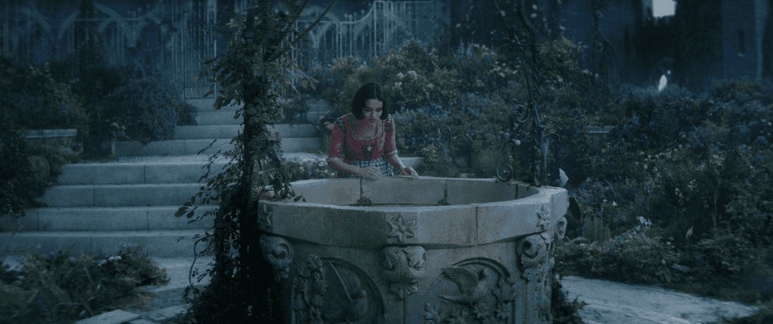 Rachel Zegler as Snow White in Disney’s live-action SNOW WHITE. Photo courtesy of Disney. © 2024 Disney Enterprises Inc. All Rights Reserved.