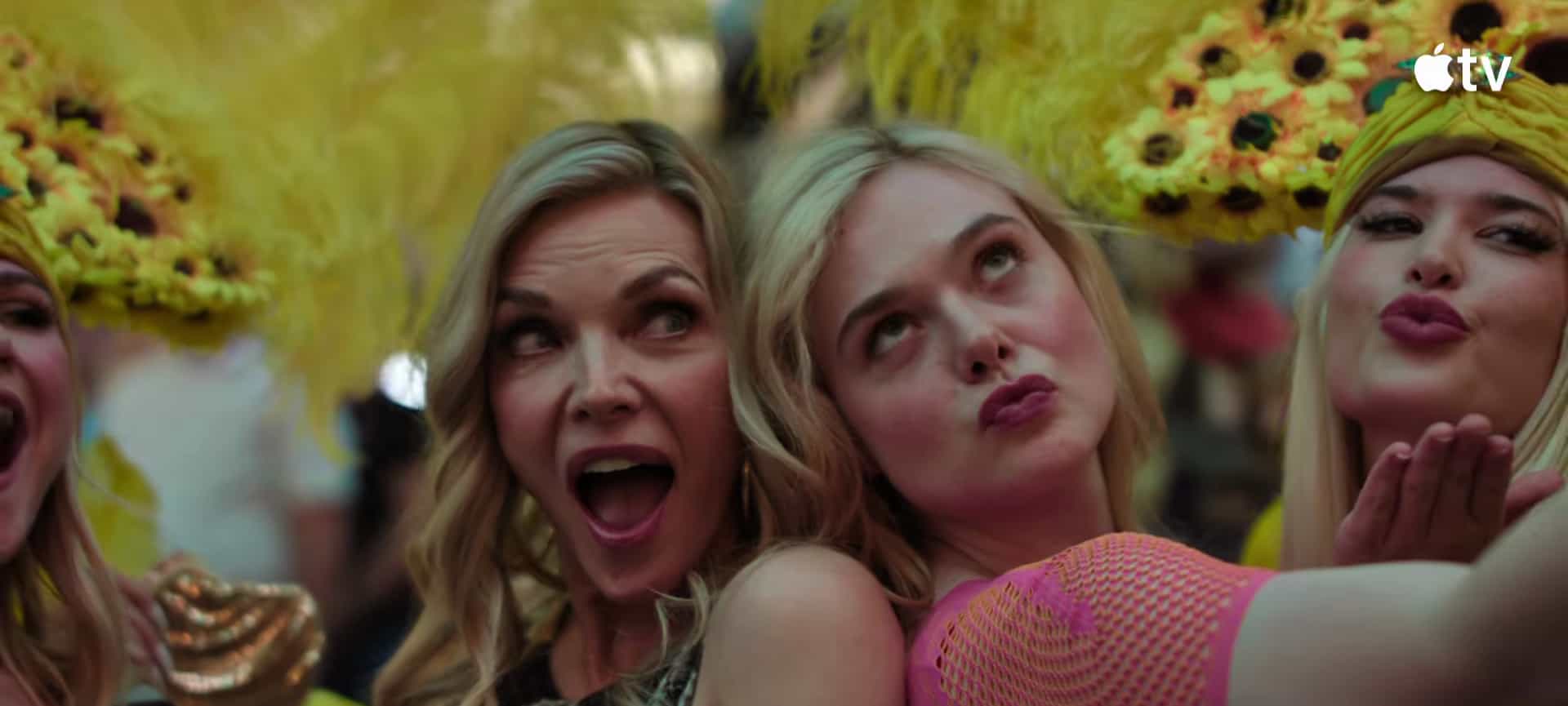 Michelle Pfeiffer and Elle Fanning in "Margo’s Got Money Troubles," premiering April 15, 2026 on Apple TV.