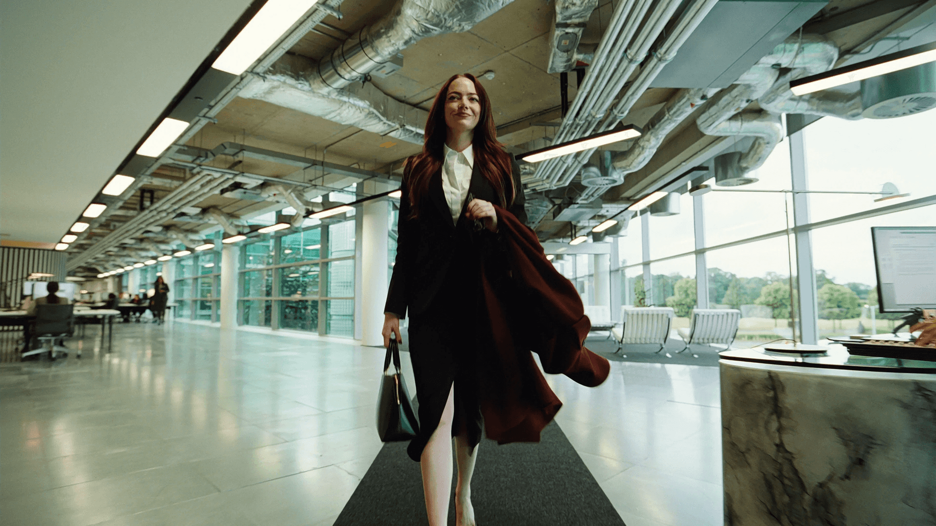 Still from Bugonia