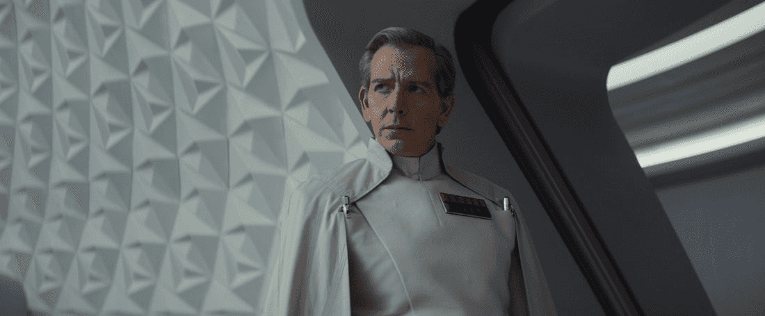 Director Orson Krennic (Ben Mendelsohn) in Lucasfilm's ANDOR Season 2, exclusively on Disney+. ©2024 Lucasfilm Ltd. & TM. All Rights Reserved.