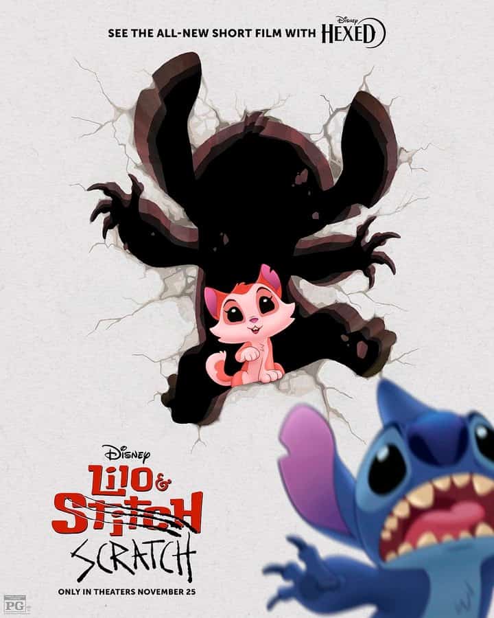 מדיה מתוך העדכון: ההפתעות של דיסני ממשיכים לזרום: לילו וסטיץ׳ יחממו את הקהל לפני הקרנות הסרט ״הקס : עולם מכושף״!